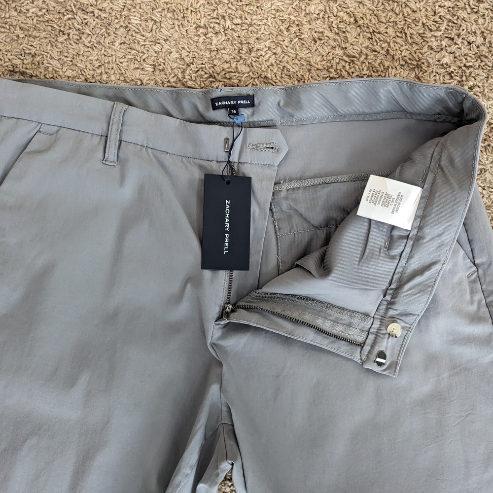 Zachary Prell Gray Men's Pants